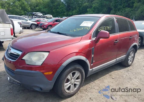 2009 Saturn Vue V6 Xe z USA, uszkodzony, nr VIN 3GSDL43N19S597970